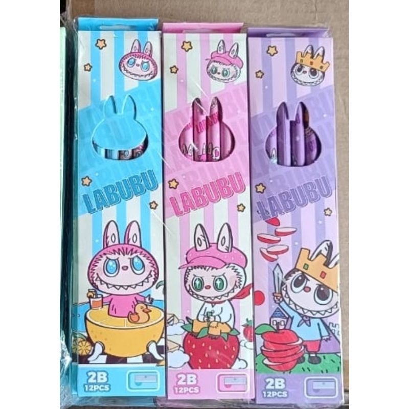 

Pensil Labubu 12pcs ( 1pack ) || Pensil