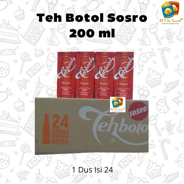 Teh Botol Sosro 200 ml (1 Dus)