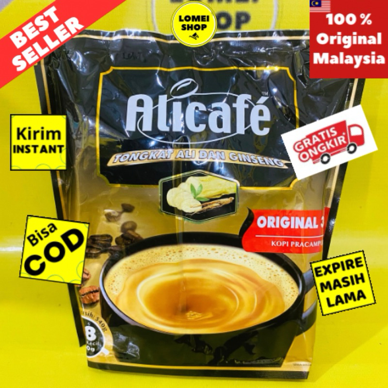 

Alicafe Tongkat ali dan Ginseng / Kopi Malaysia / Kopi Alicafe / Kopi Tongkat Ali