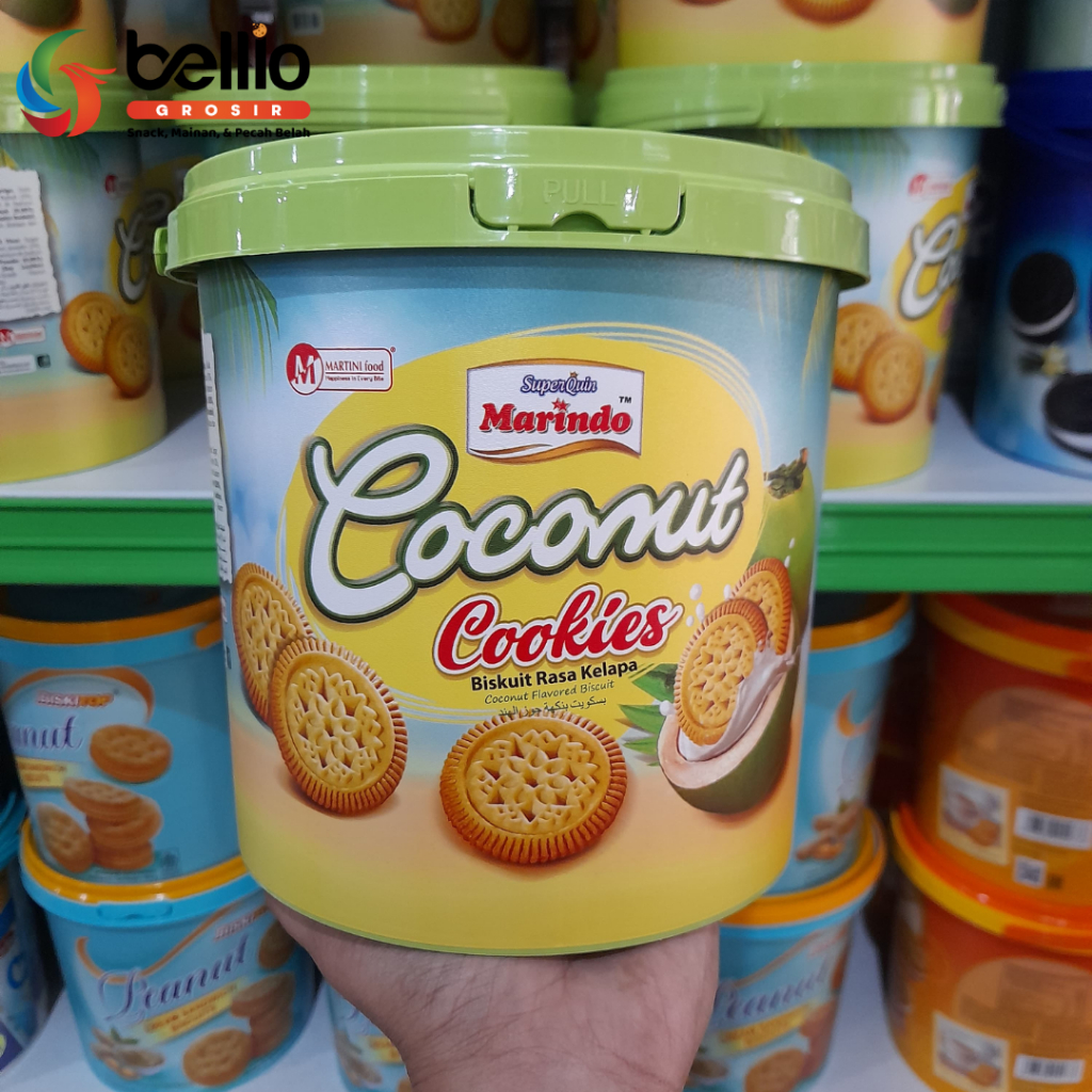 

WAFER LEBARAN SUPERQUIN MARINDO 400GR COCONUT COOKIES