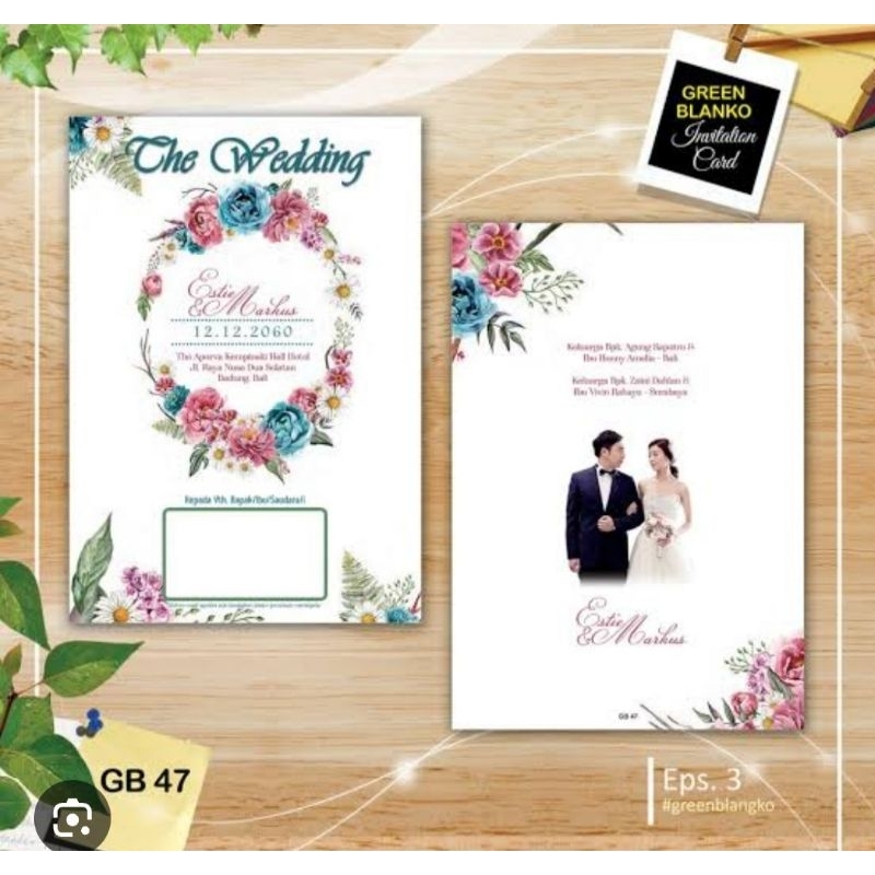 BLANGKO UNDANGAN GB 47