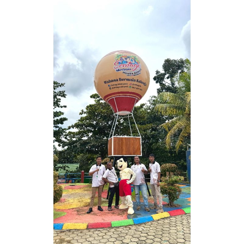 Balon selfie, balon foto wisata