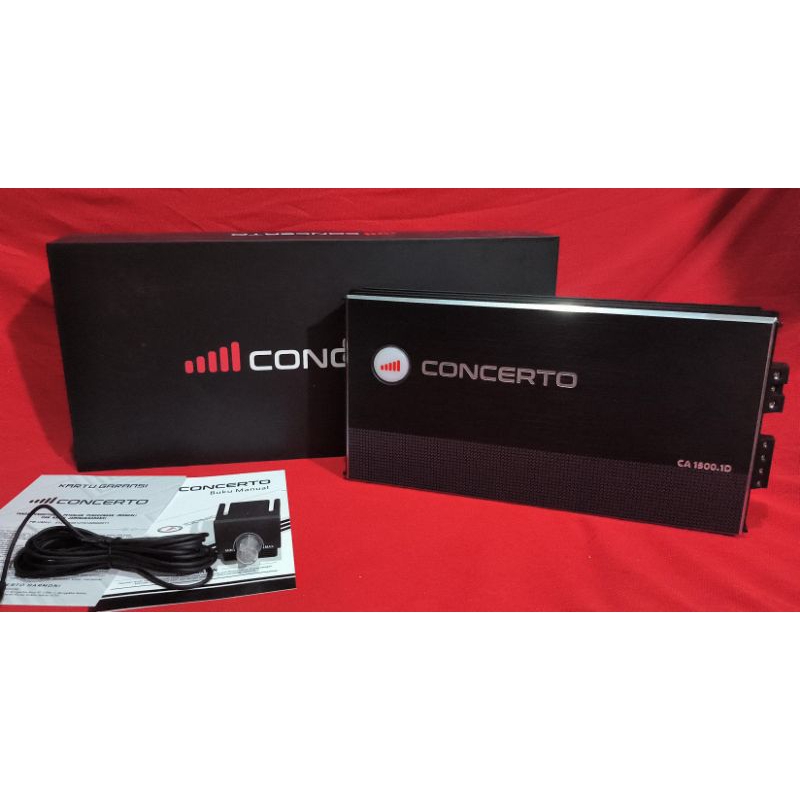 Monoblock Concerto CA 1500.1D - Monoblock Concerto Class D