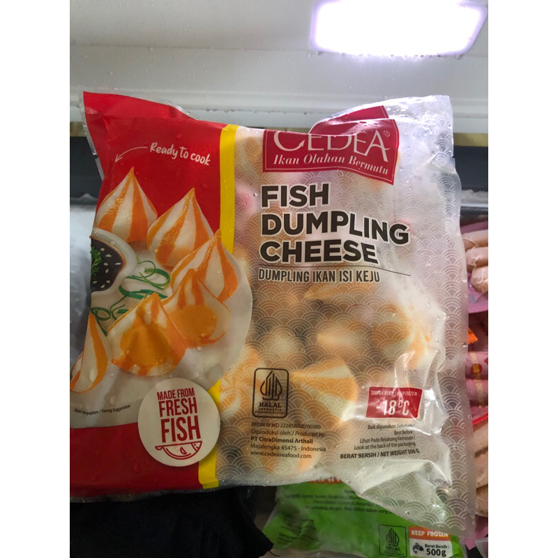 

Cedea Fish Dumpling Cheese / Dumpling Keju 500gr