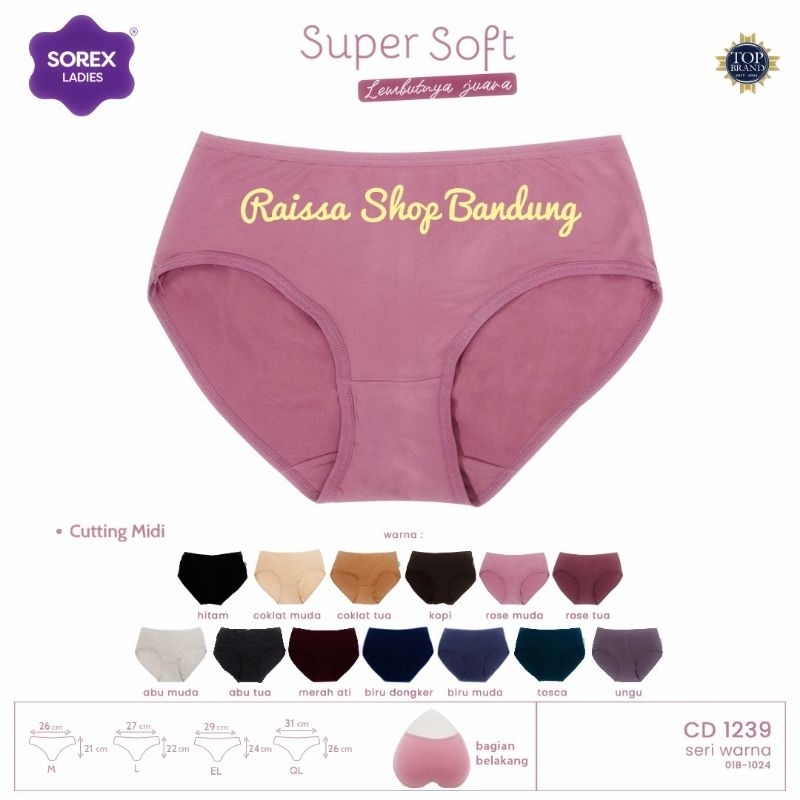 CD SOREX 1239 ORIGINAL | CD Super Soft | CD Murah