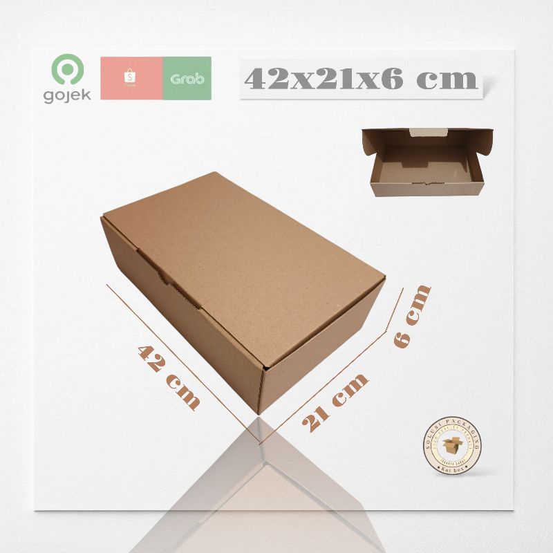 

kardus ukuran 42x21x6 cm die cut model pizza