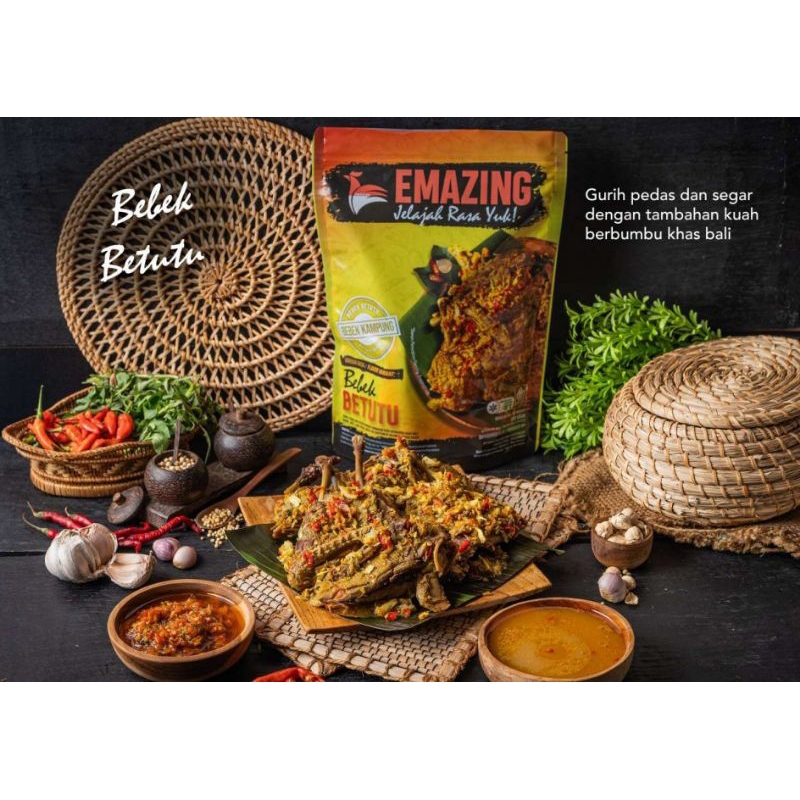 

EMAZING BEBEK / BEBEK BETUTU / BEBEK OLAHAN 900 GRAM