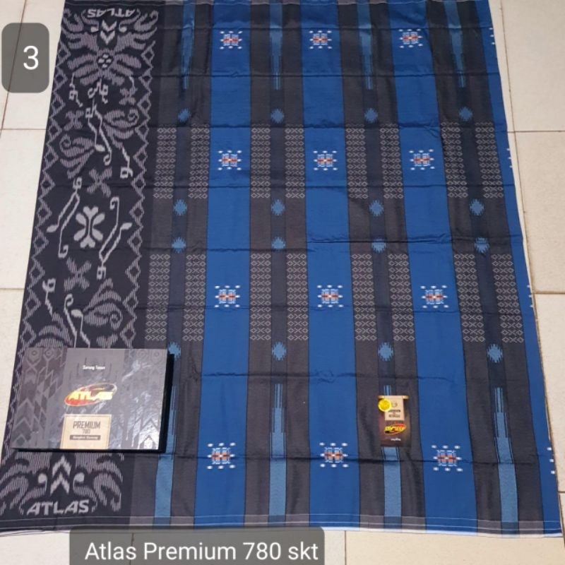 Sarung ATLAS Premium Gold 780 Songket