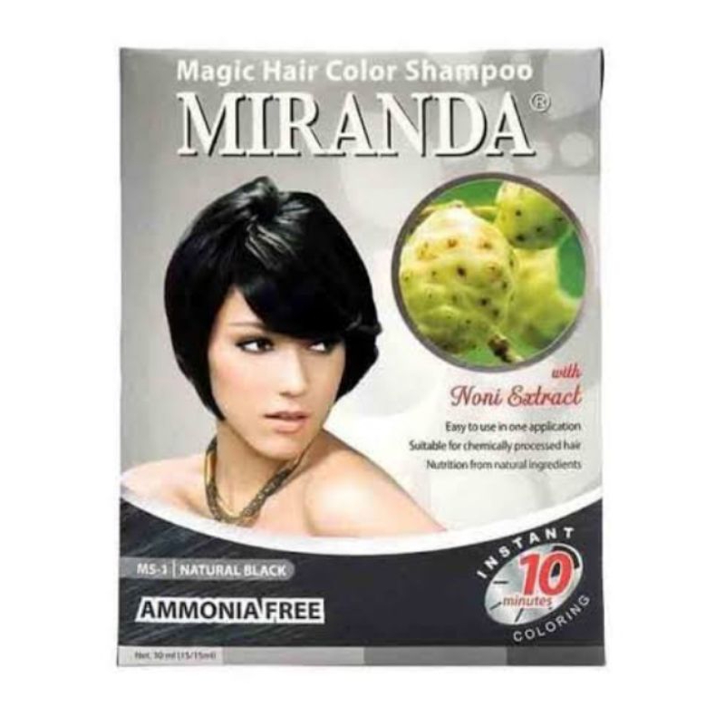 Miranda magic hair color shampoo