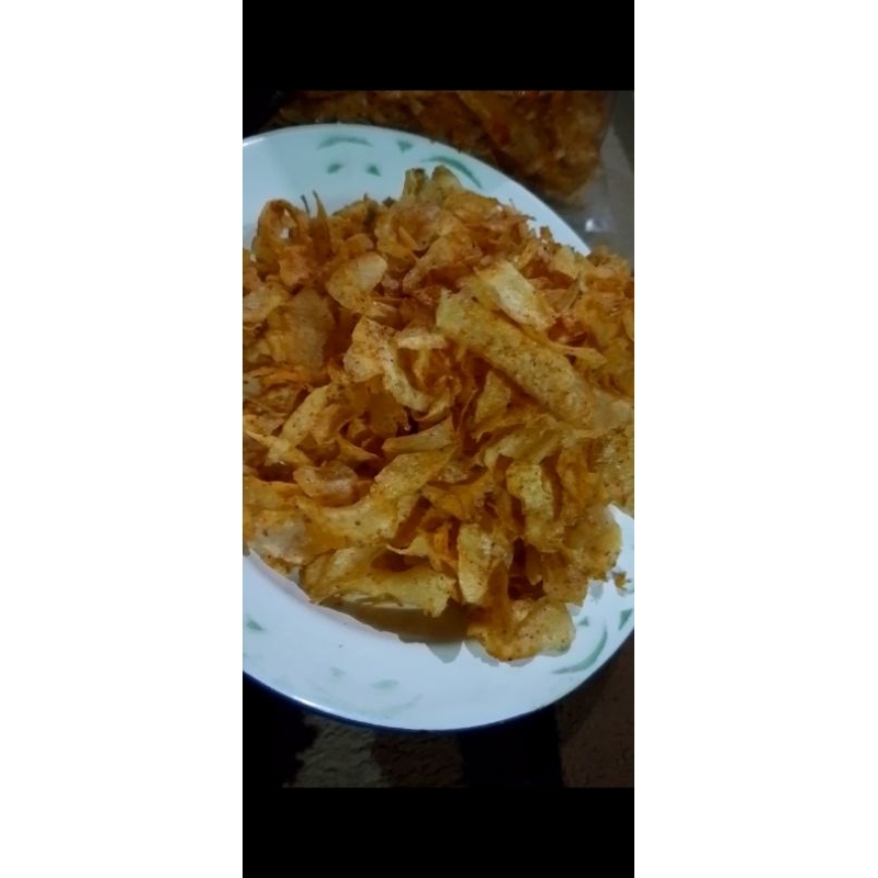 

kripik singkong kriwil ,500gram homemade by RDM-renyah, gurih, lezat!