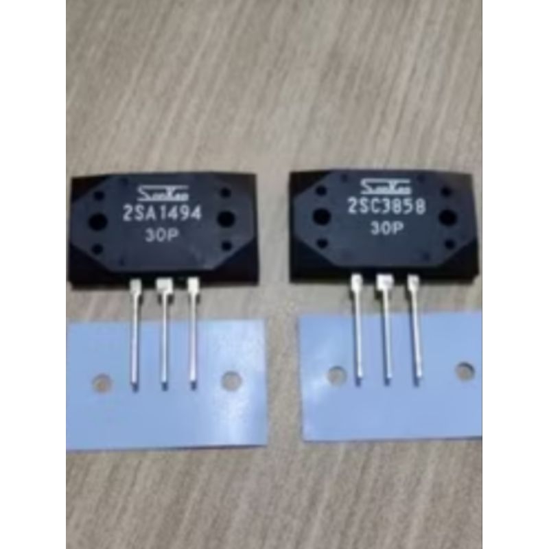 transistor sanken 1494+3858 30P ORIGINAL JAPAN Free karet 1set