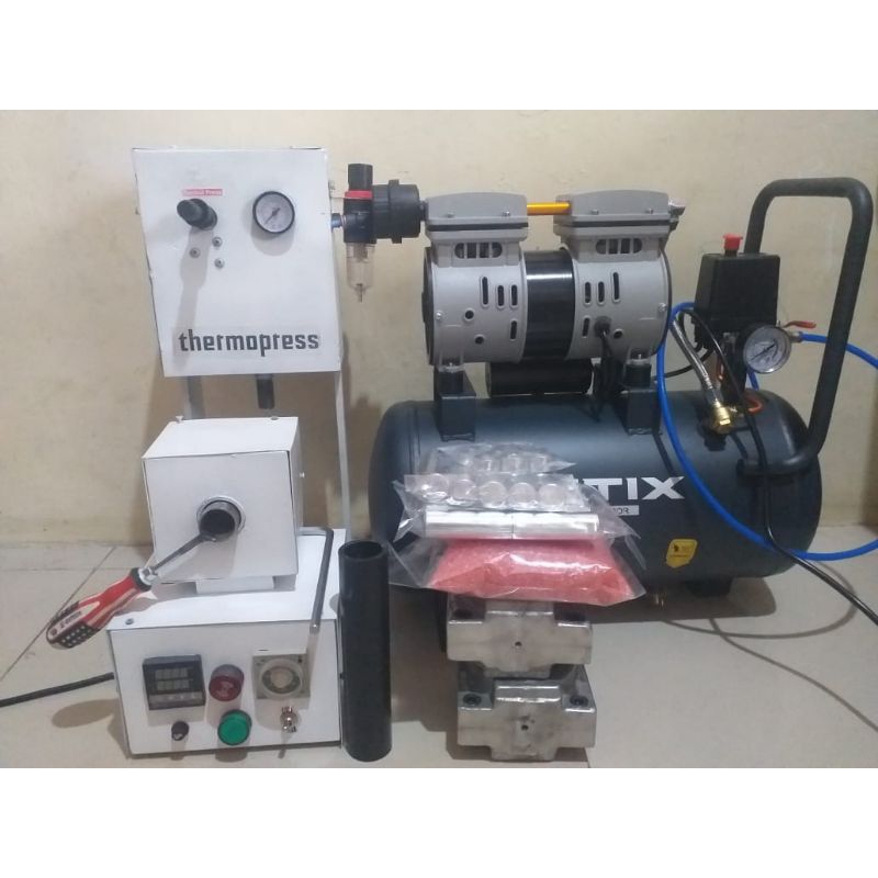 Paket Mesin Flexi Semi Otomatis | Valplast Pembuatan Gigi Tiruan