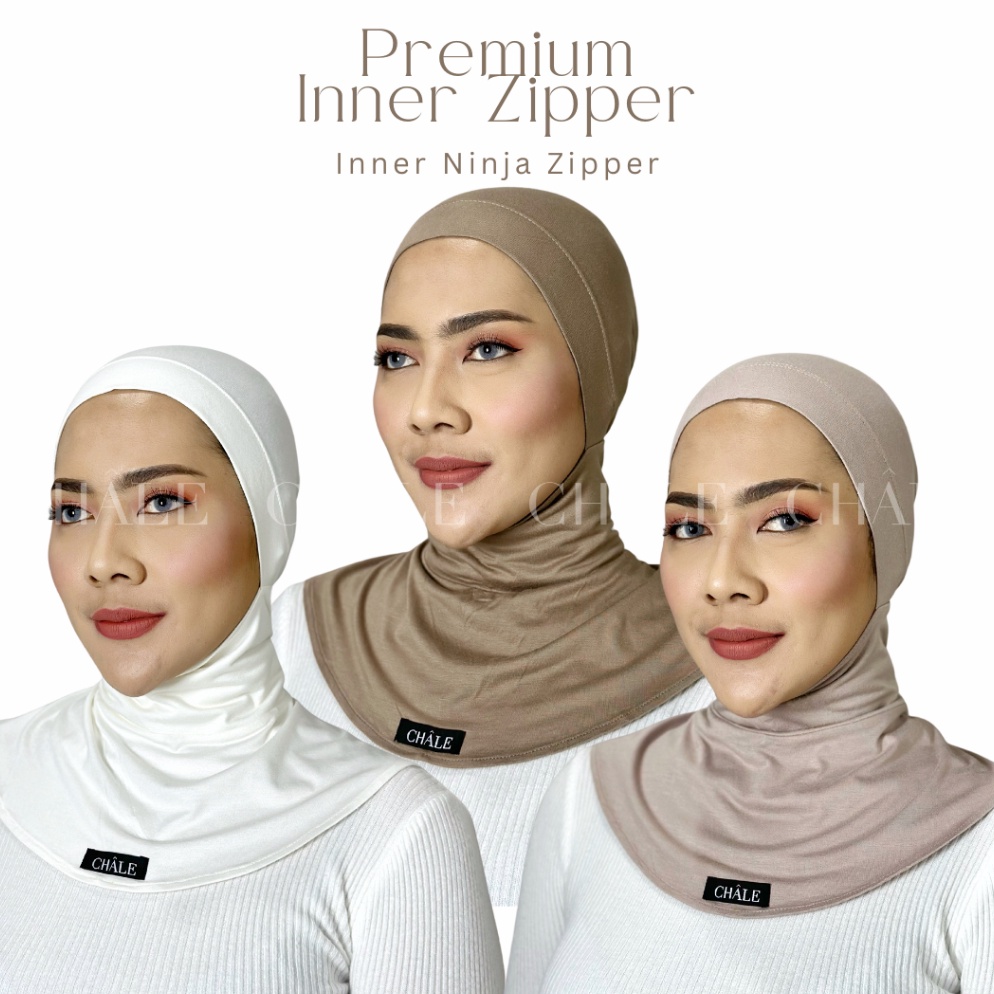 KODE S74L Chle Premium Inner Zipper Inner Ciput Hanum Zipper