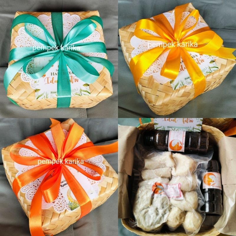 

Hampers Besek isi 5 kemasan