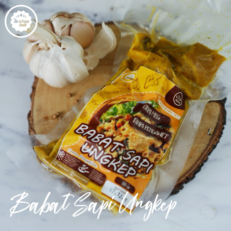 

BABAT SAPI UNGKEP NON MSG NON PENGAWET WAHYU BEEF