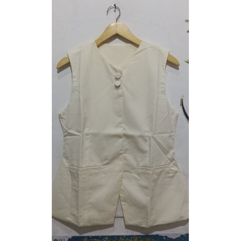 Rompi wanita / outer vest / blazer lengan panjang /blazer tanpa lengan / basic rompi