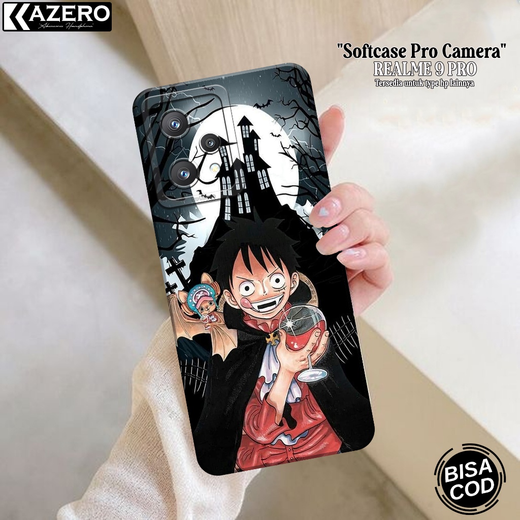 Silikon Realme 9 Pro - Pro Camera - Fashion Case Anime Case Realme 9 Pro - Casing Realme 9 Pro - Kes