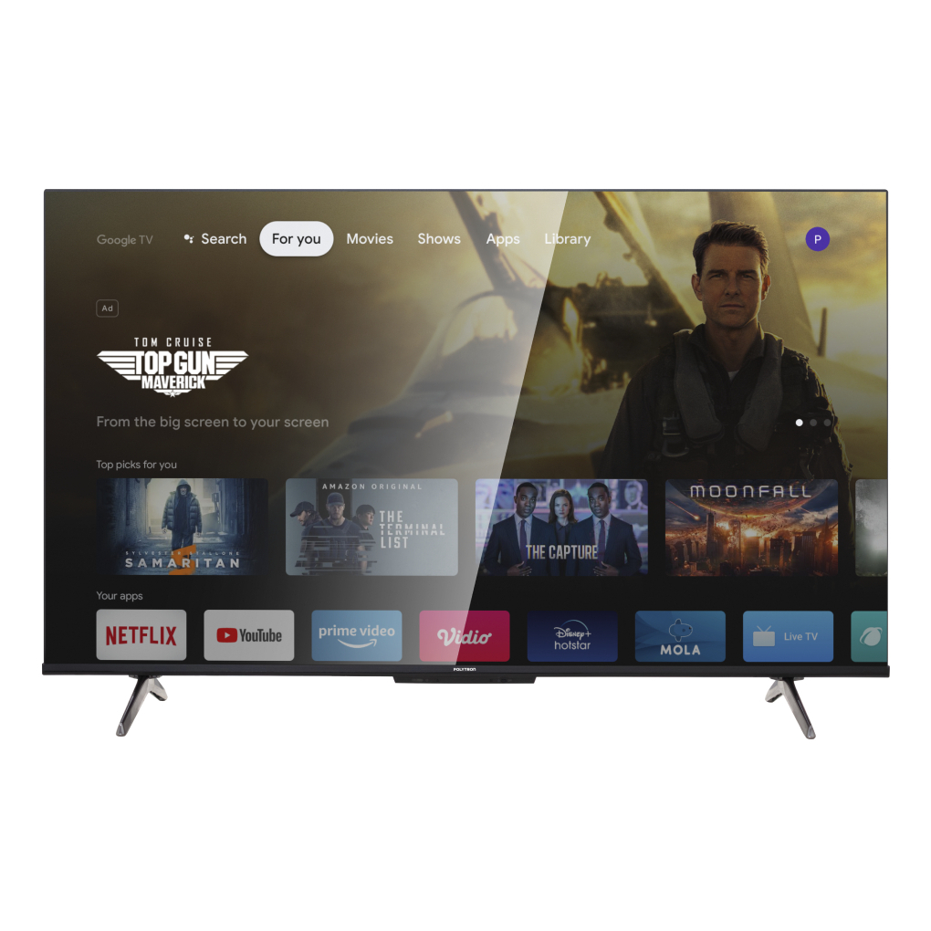 POLYTRON PLD 43UG5959 LED TV 43 inch Smart Google Digital 4K UHD TV - Nuansa Elektronik Denpasar