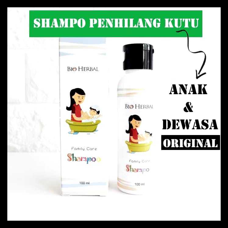 Bio herbal Shampo kutu / SHampo Family