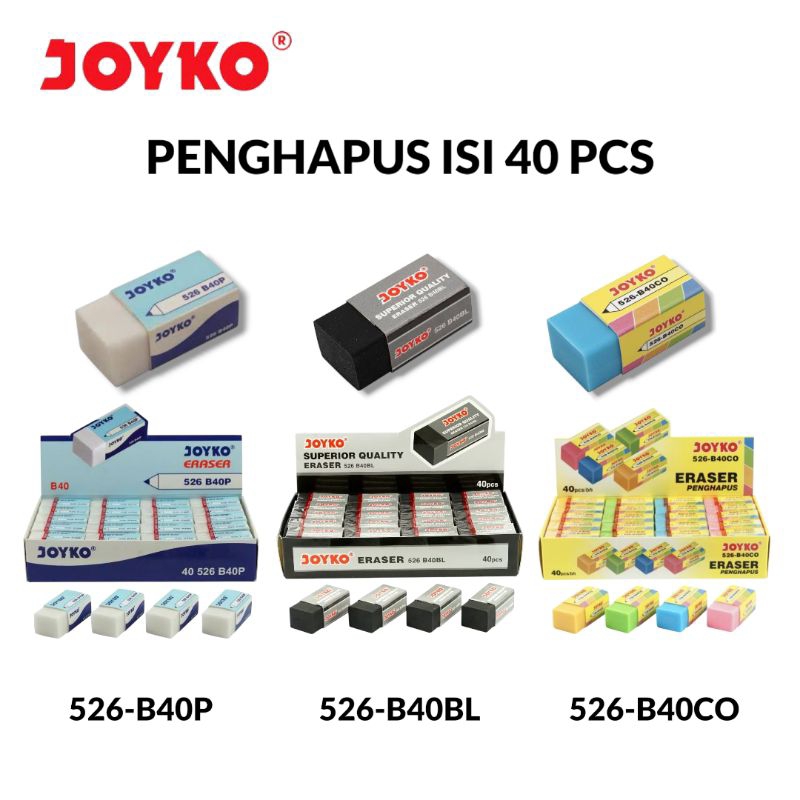 

PENGHAPUS / STIP JOYKO KECIL 526 - B40 (DOS ISI 40PCS)
