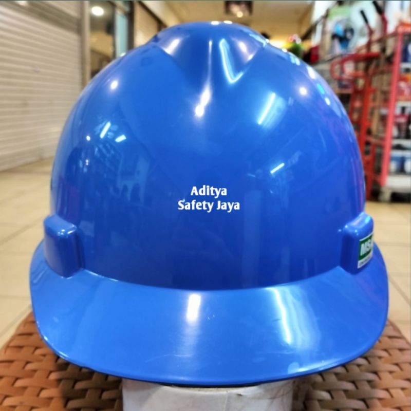 Helm Safety Proyek MSA SNI Fastrack Fullset / Helm Proyek MSA Original