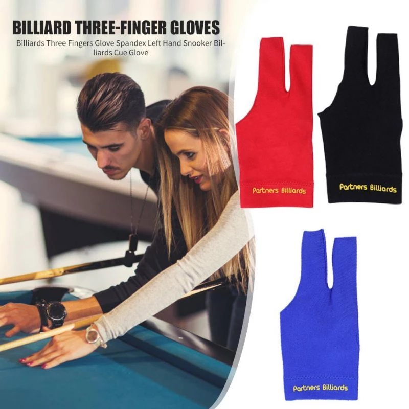 new sarung tangan billiard biliar 3 jari kiri biliar profesional sarung tangan biliar profesional