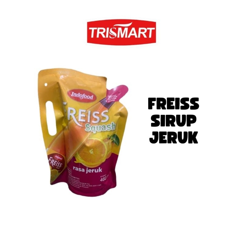 

FREISS SIRUP KEMASAN 460 ML | JERUK & COCOPANDAN