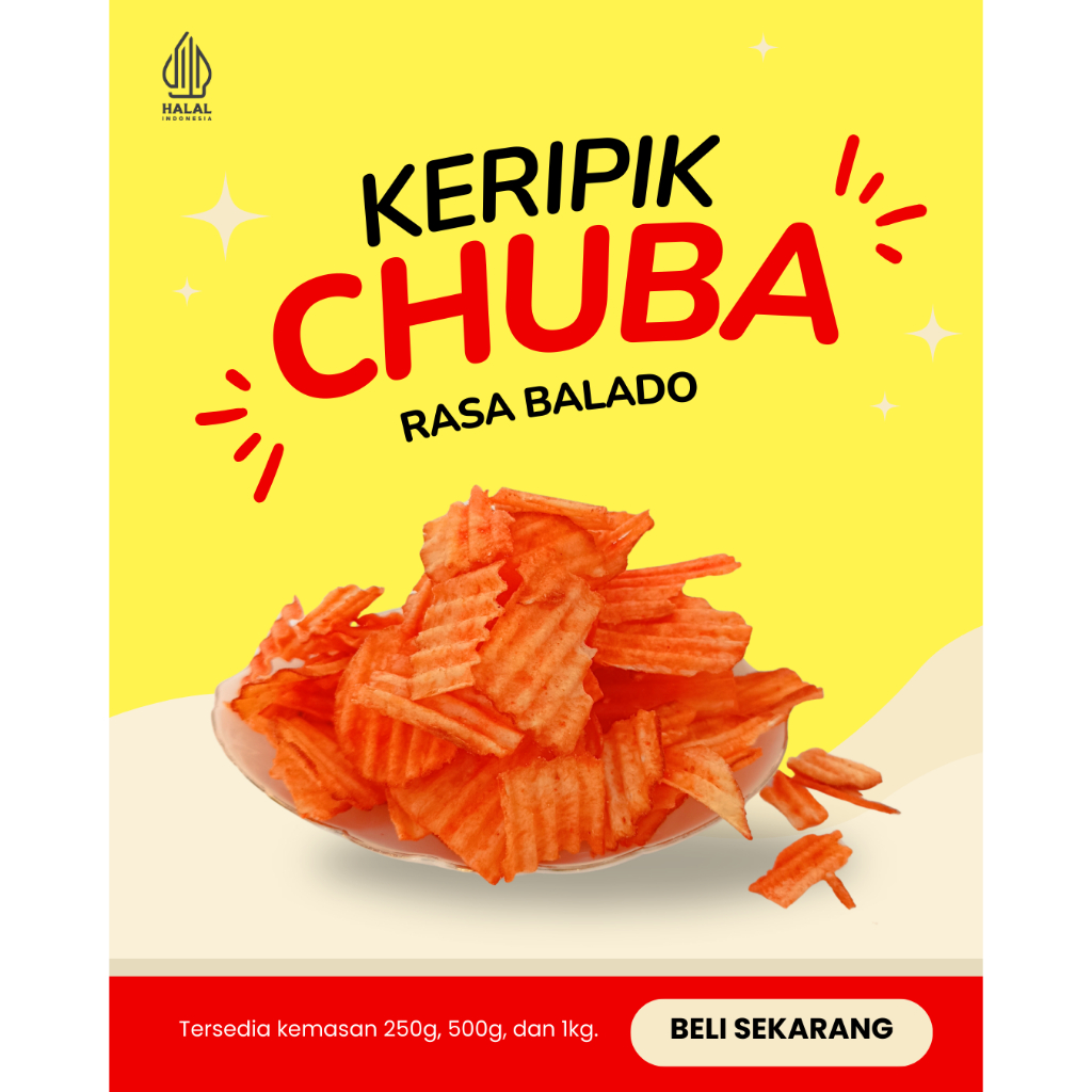 

Chuba Rasa Balado/Keju 250g - SnackTime