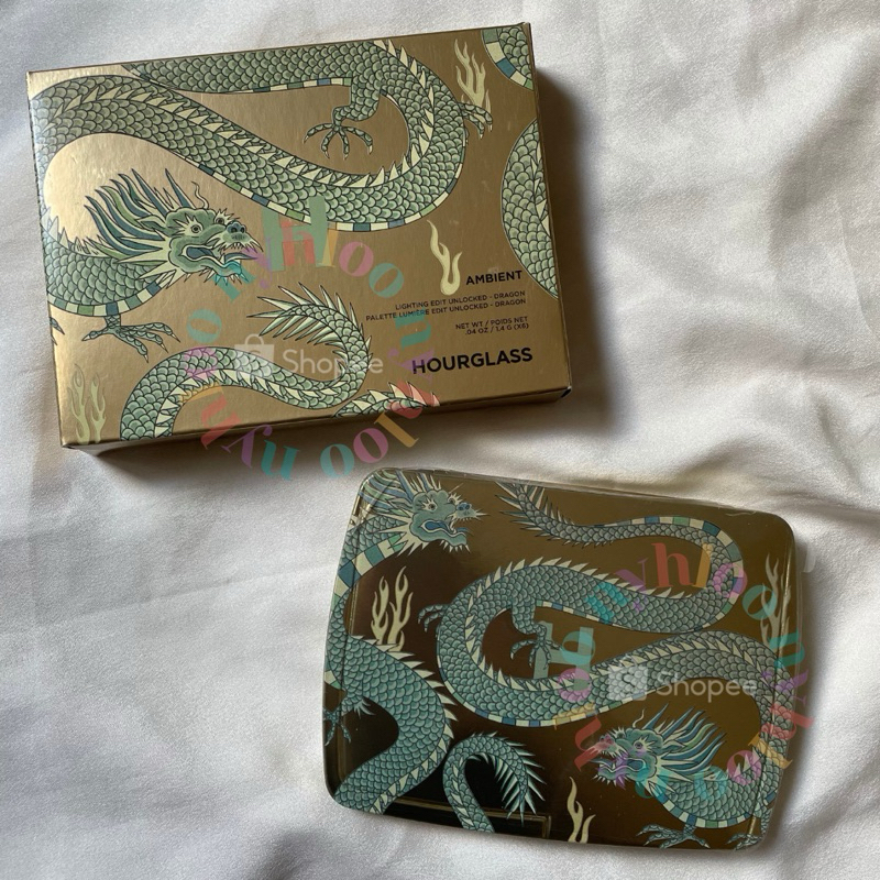 (READY) BRAND NEW Hourglass Ambient Lighting Edit Unlocked Palette Dragon Holiday 2024 Limited Editi
