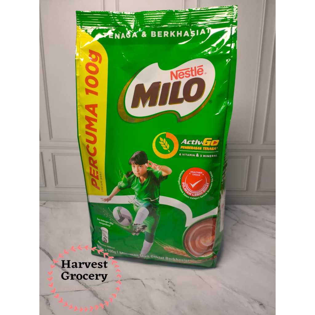 

Milo bubuk coklat 900gr / malaysia original activ go