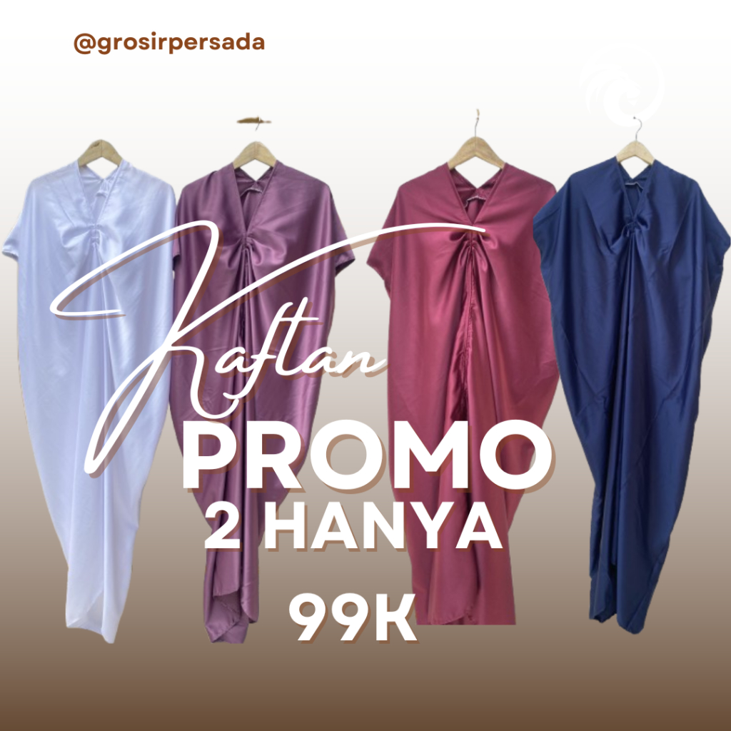Kaftan Wanita Polos Bahan Satin Maxmara Premium Lebaran Terbaru 2025 Simple Elegan Yang Lagi Viral K