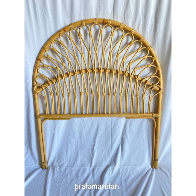 HEADBOARD RATTAN / HEADBOARD KASUR / Headboard Ranjang Rotan Model Lengkung