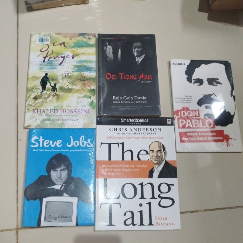 Sea Prayer, Oei Tiong Ham, Don Pablo, Steve Jobs, the long tail (komik Bisnis)