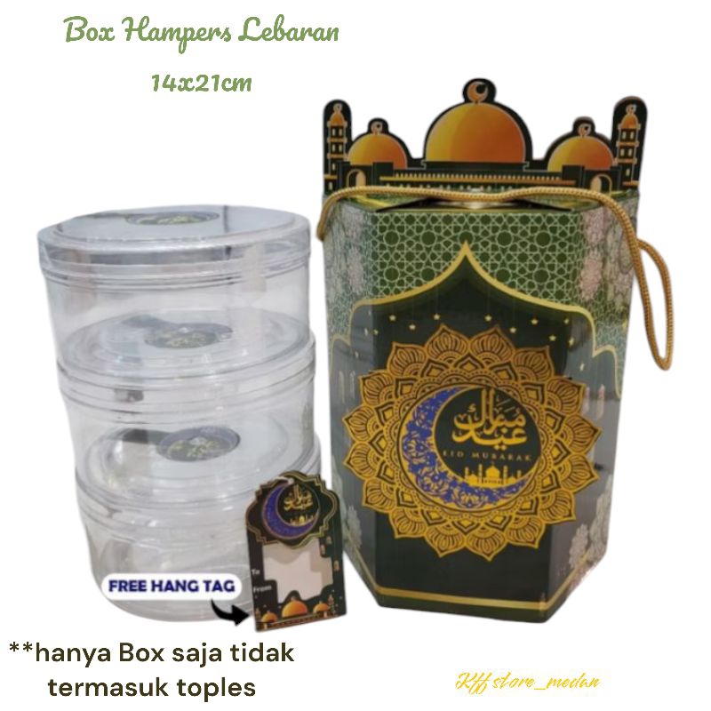 

Box Hampers Lebaran 14x21cm (pcs)
