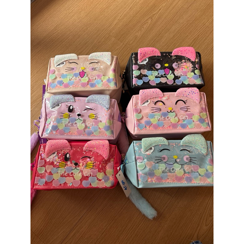 

Pouch Kucing Kotak Pensil Lucu / Cute Cat Pouch Pencil Case