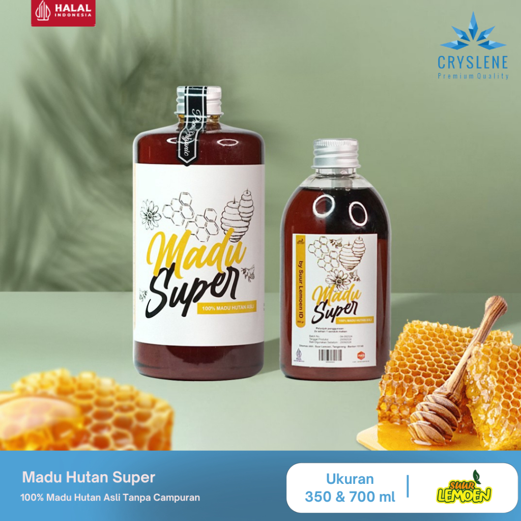 

Madu Murni Multiflora Super 350gr 700gr Suur Lemoen By CRYSLENE