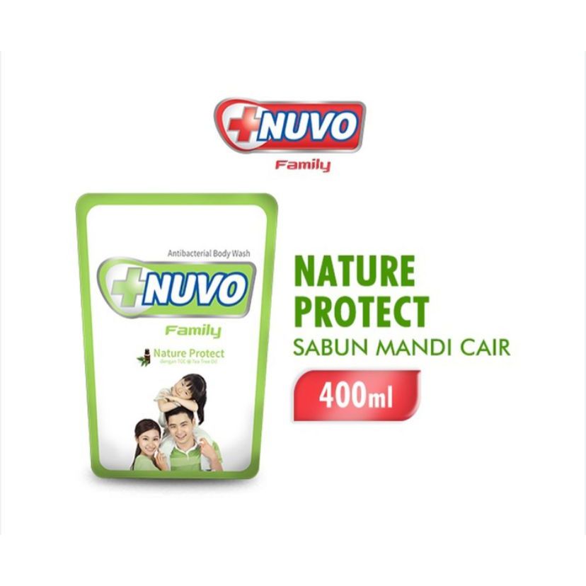 Promo Sabun Nuvo Cair Nature 400 ml