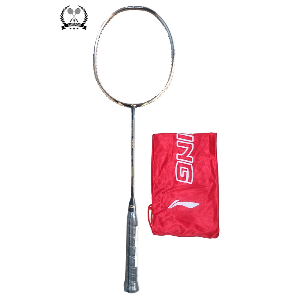 Raket Badminton Bulutangkis Li-NlNG Turbocharging N9II Black Gold | LN TC N9II Chen Long