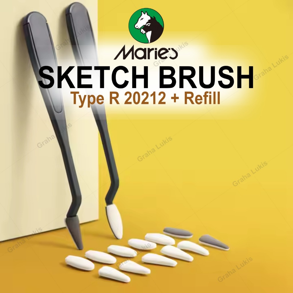 

MARIES Sketch Brush Type R 20212 + Refill