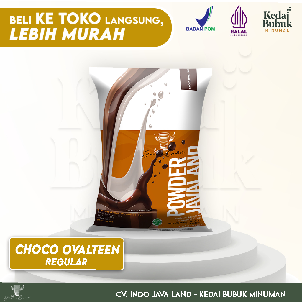 

BUBUK MINUMAN REGULER CHOCO OVALTEEN 1KG