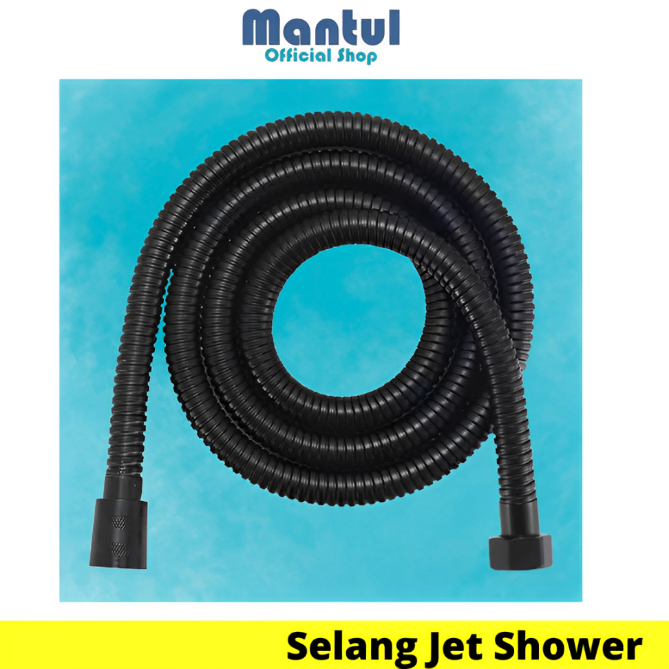 MANTUL.- Selang Serbaguna Selang Jet Shower Bidet Closet Stainless Steel 1.5 Meter