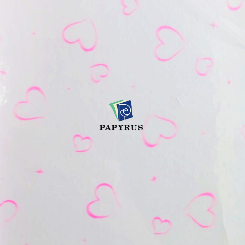 

PLASTIK PARCEL / PLASTIK OPP MOTIF / PLASTIK BINGKISAN / CELLOPHANE WRAP / PARCEL JUMBO / PARCEL TIPIS PINK 75 CM X 89 CM