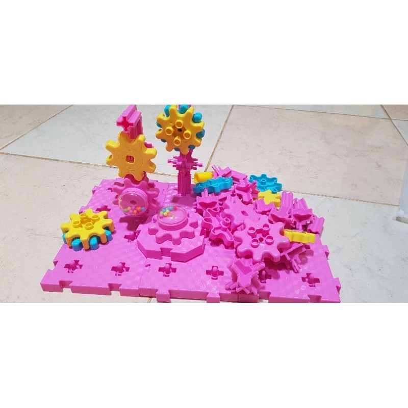 Preloved Mainan Edukasi Gears