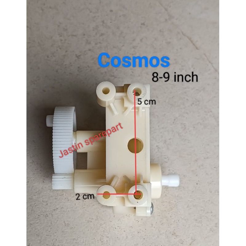 GEAR BOX KIPAS ANGIN COSMOS 8_ 9 INCH PUTIH