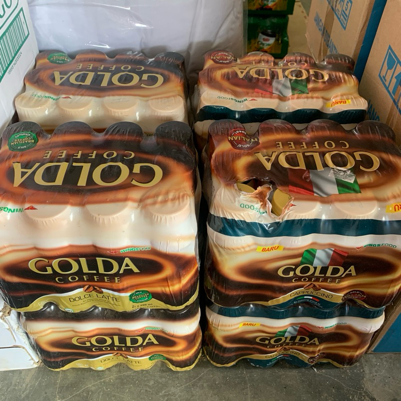 

{PLM ONLY} GOLDA BTL 200ML CAPPUCINO | DOLCE LATTE TERMURAH TERLARIS SEPALEMBANG