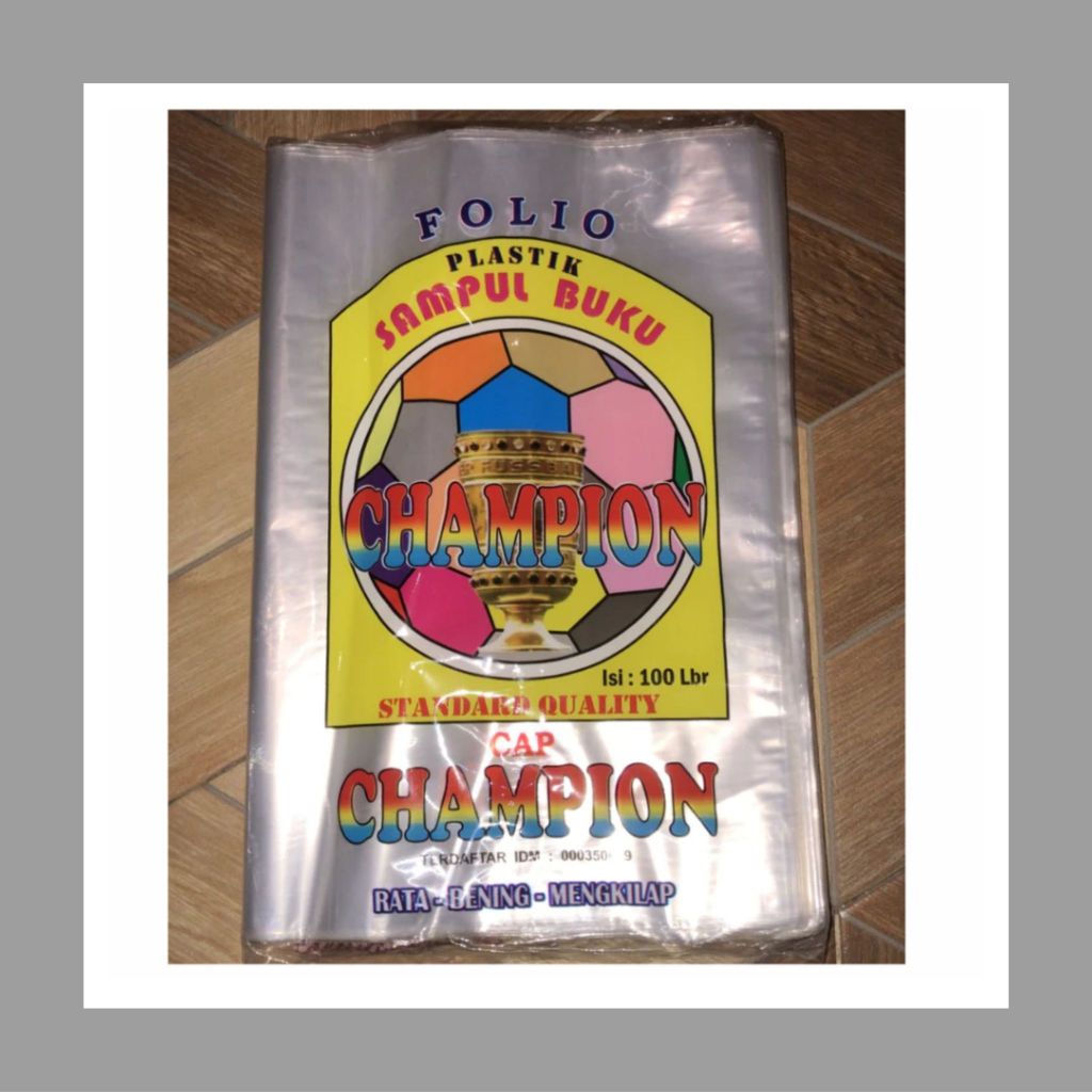 

Sampul Plastik Buku Folio / Sampul Buku Folio Isi 100 / Sampul Folio Plastik