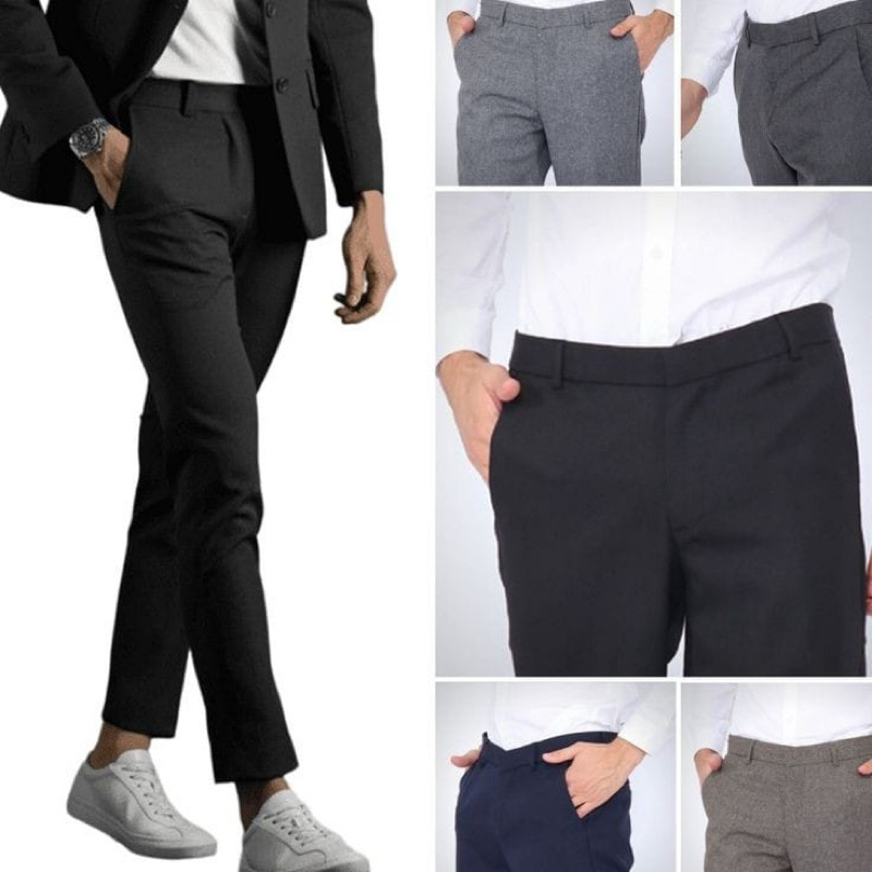 Celana Panjang Pria Formal Slimfit