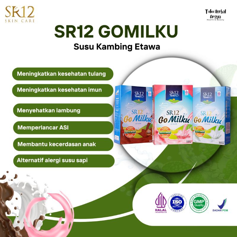 

SR12 Gomilku Susu Kambing Etawa Premium Susu Etawa Bubuk