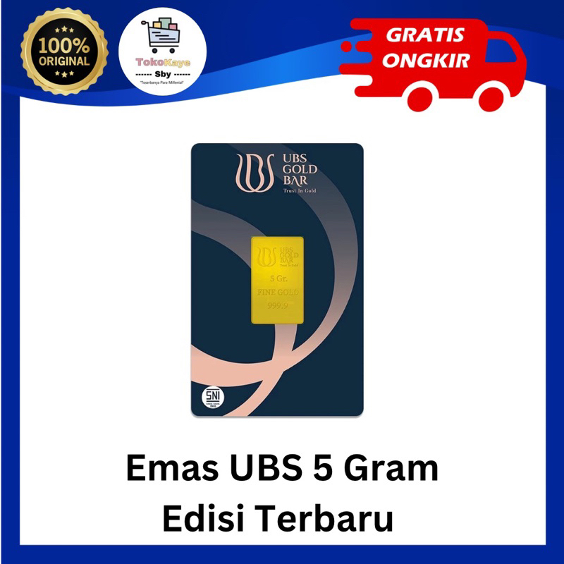 LM Logam Mulia Emas UBS 5 gram edisi terbaru