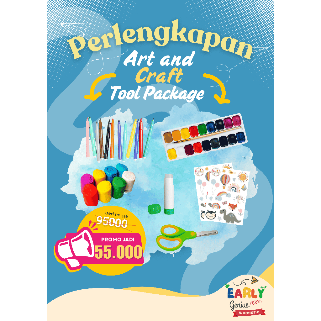 

Peralatan Seni & Kerajinan Anak - Gunting Anak